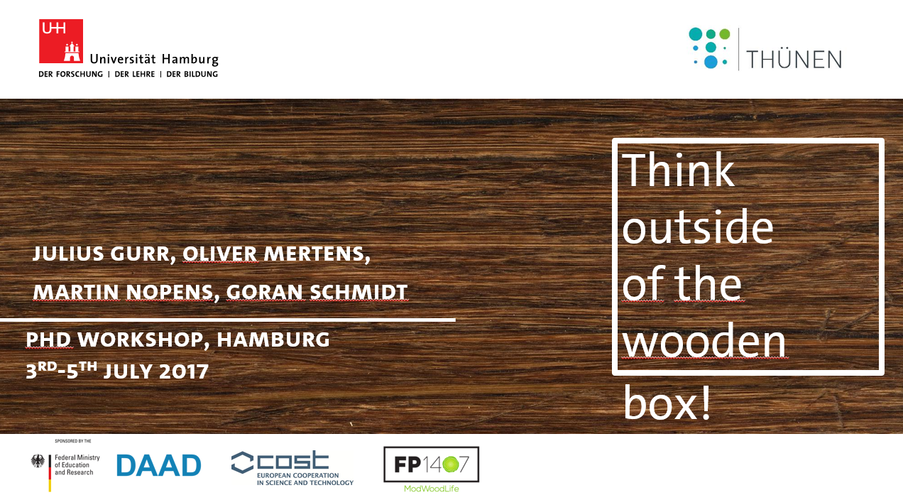 Training School Think Outside of the Wooden Box Title Slide